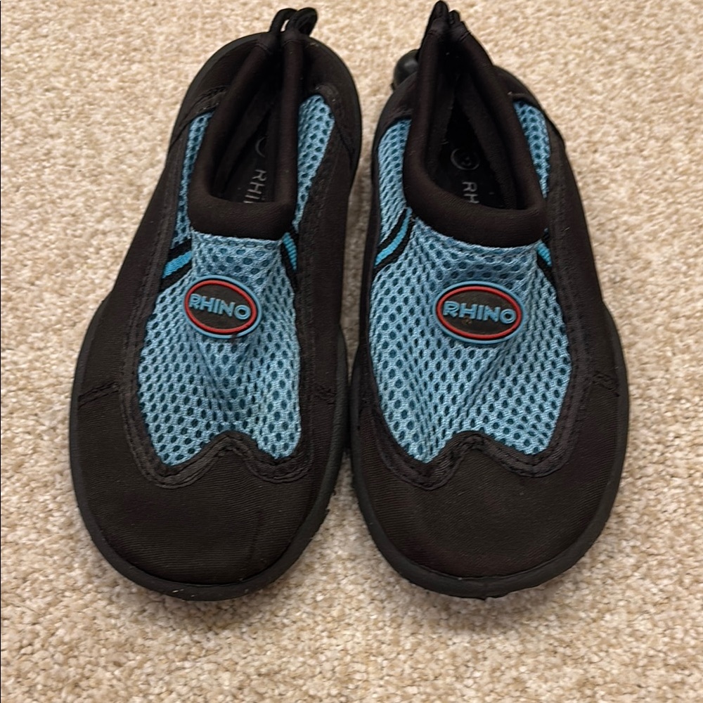 Kids Aqua Shoes - Black and Blue